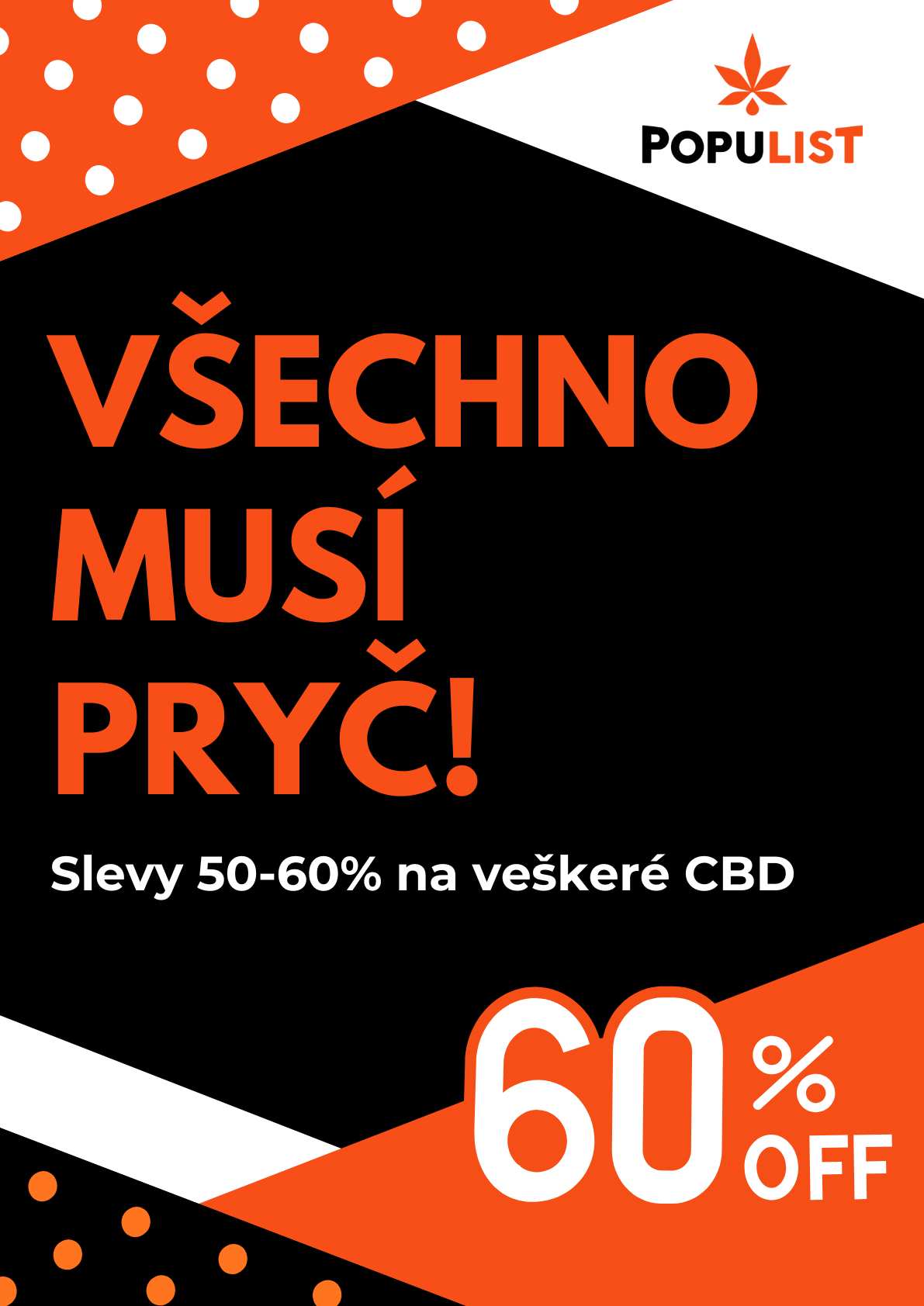 Moderní Černý Pátek Výprodej Plakát(1)